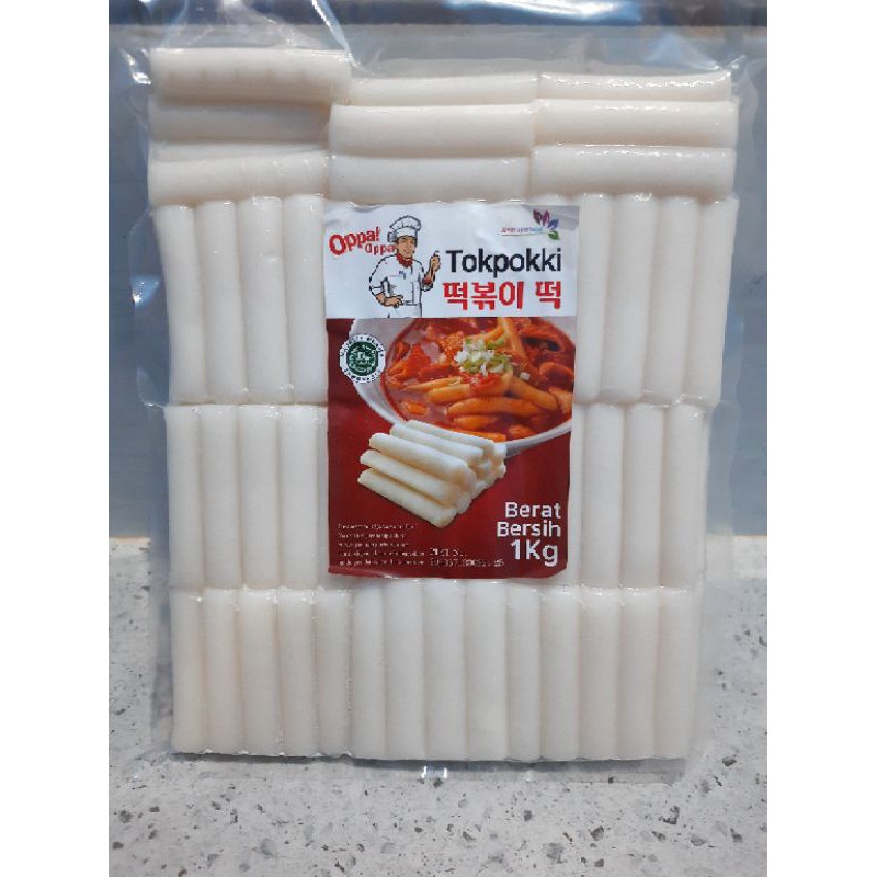 Kue beras 1kg garatteok bahan topoki toppoki tteokbokki korean snack makanan korea halal murah enak