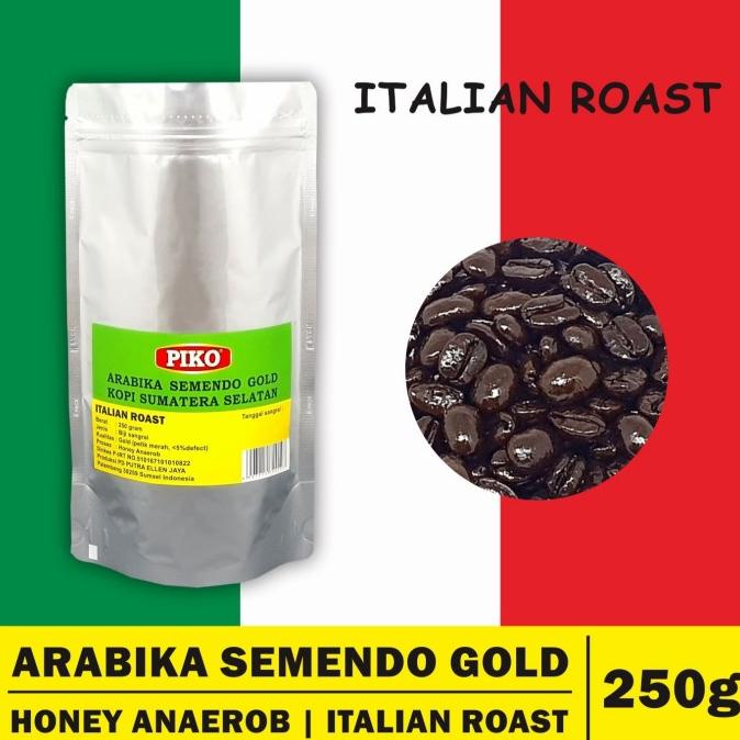 

[ COD ] KOPI ARABIKA SEMENDO GOLD HONEY ANAEROB ITALIAN ROAST 250gr BERKUALITAS Kode 1347