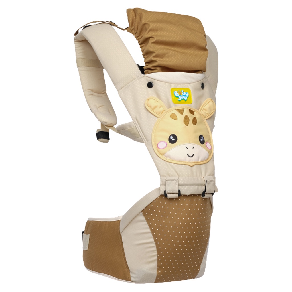 Baby Joy Gendongan Hipseat 7 In 1 Giraffe Series - BJG3047 - JB