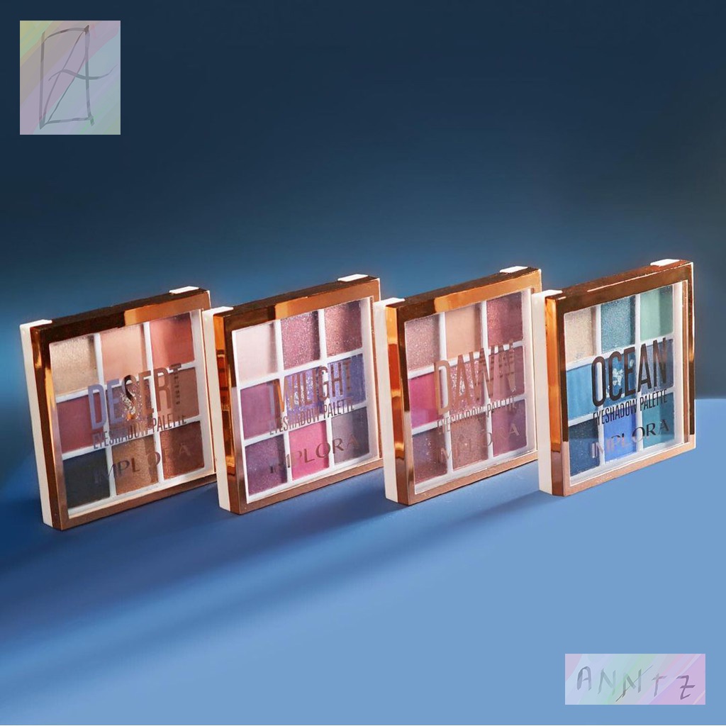 Implora NEW Eyeshadow Palette | Eyeshadow | BPOM
