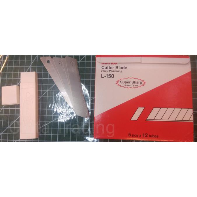 

Isi Cutter - Joyko - L-150 (12 tubes x 5 cutters)