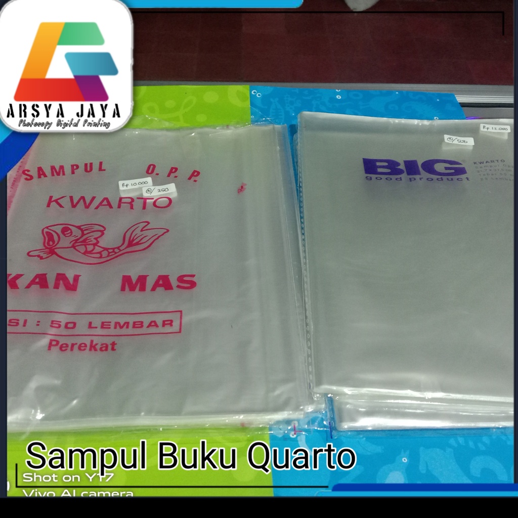 

Sampul Quarto BIG | Sampul Kwarto OPP