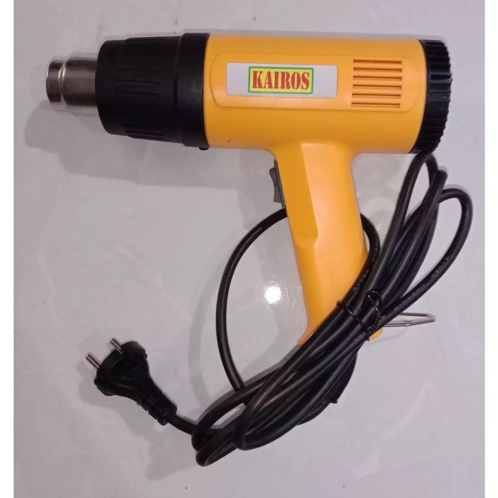 NEW Hot Gun Heat Air Gun Pemanas Low Watt 800W Heatgun Electric-Mesin Pemanas Pistol Angin Panas KAIROS