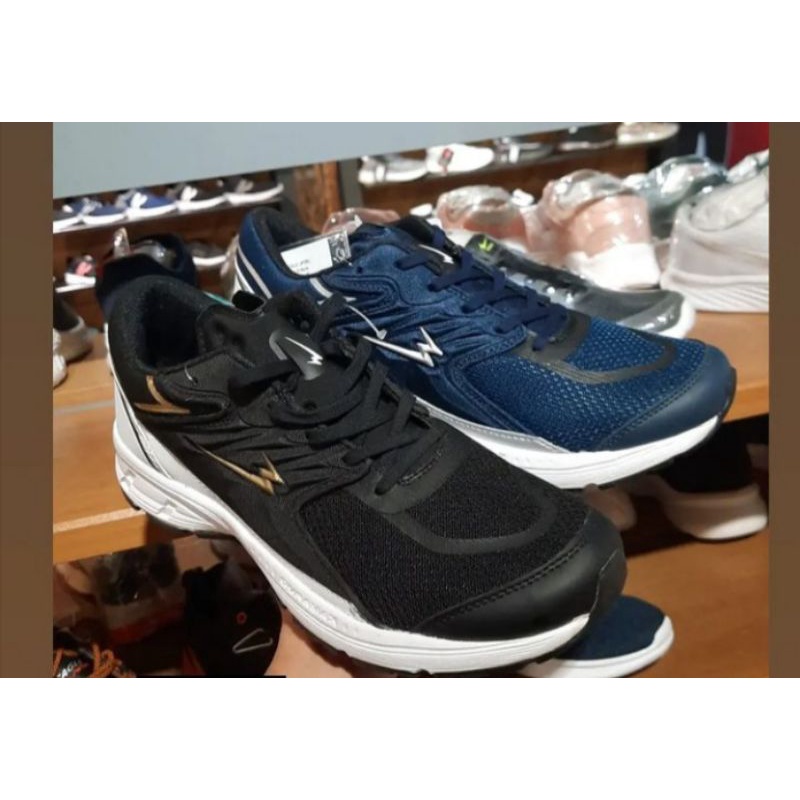 SEPATU PRIA EAGLE SPACE RUN BLACK, BLUE/WHITE 39-43