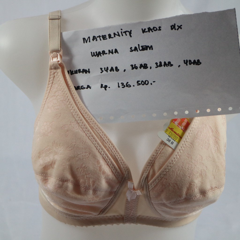 BH MONALIZA Menyusui KATUN FULL Maternity DLX BRA HAMIL BUMIL NETEK