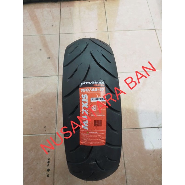 Ban Maxxis Ring 17 Ukuran 150 60-17 Maxxis M6234W Extramax