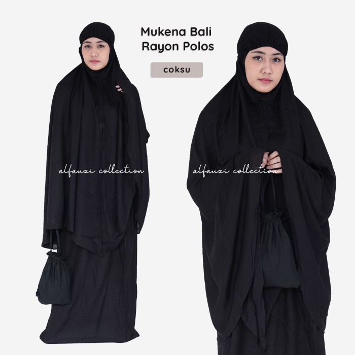 Mukena Dewasa Motif Perempuan Karet Terbaru Besar 2In1 V2A7 Rayon Terusan Katun Jepang Remaja Rayon 