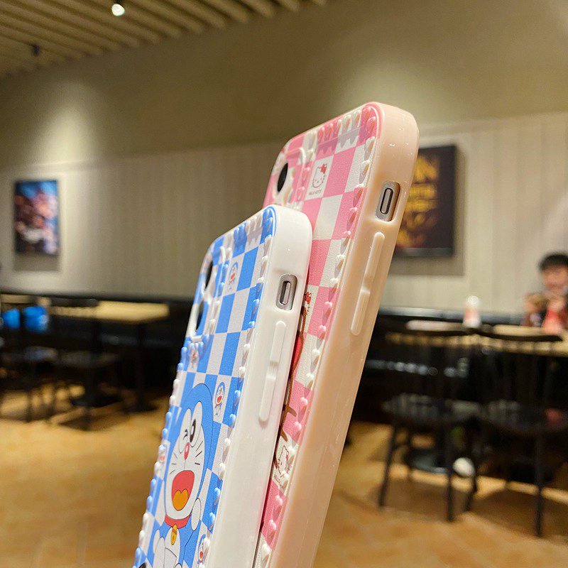 Love Frame Doraemon & Hello Kitty Soft Case OPPO A53 A33 A31 A5 A9 2020 A16 A54 A55 A74 A15 A15S A3S A52 A92 A57 A39 F1S F9 Pro A7 A5S A12 A11K F11 K3 K5 Reno 4 5 F 6 Realme C1 X XT VIVO Y11 Y12 Y12i Y15 Y17 Y12S Y20 Y20S Y50 Y30 Y30i Y83 Y81 Y91C Y93-7