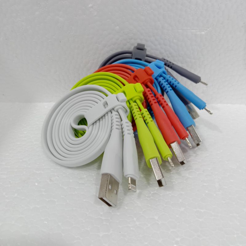 KABEL charger VIVAN ORIGINAL COLOKAN IPHONE 5/6/7/8 CSL100S