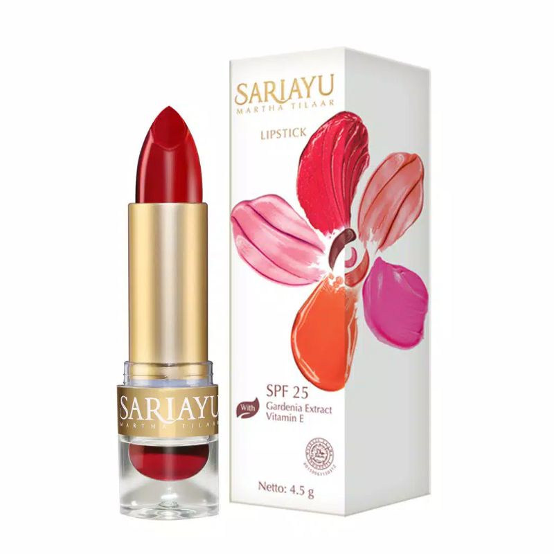 PROMO Sariayu Lipstick Petikan Sitar 01 Reog 02 Alun Lip Serunai 01 Sari Ayu Lipstik Gold Series