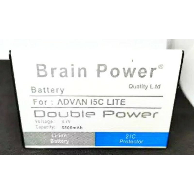 BATERAI BATTERY BATRE ADVAN I5C LITE DOUBLE POWER