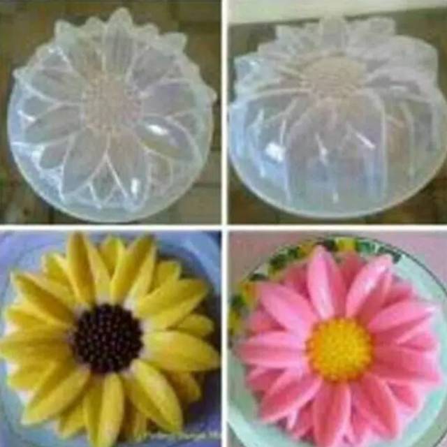CETAKAN PUDING MATAHARI BAHAN PLASTIK UKURAN 24CM