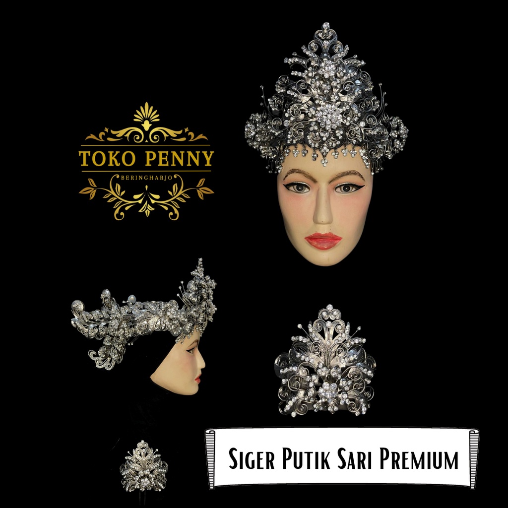 Siger Putik Sari Premium silver ,nikel