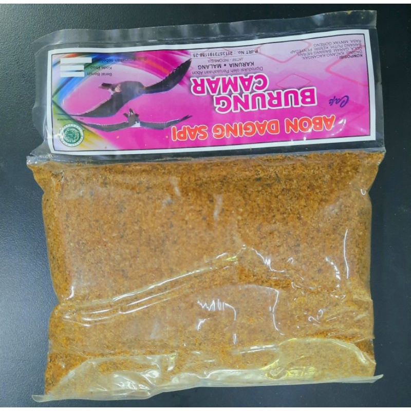 

Abon sapi merek walet berat 250gr