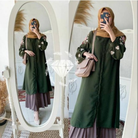 BELLVA BY ROSA/ Tunik muslimah/ tunik remaja/ tunik terbaru/tunik 2020/tunik kekinian murah