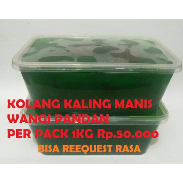 

Kolang kaling manis 1kg