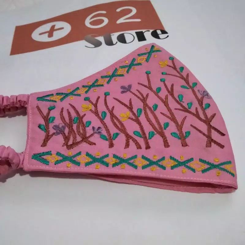 Masker Bordir Ilalang