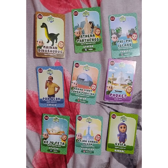 Kartu Nussa Rara Keliling Dunia Choki Choki