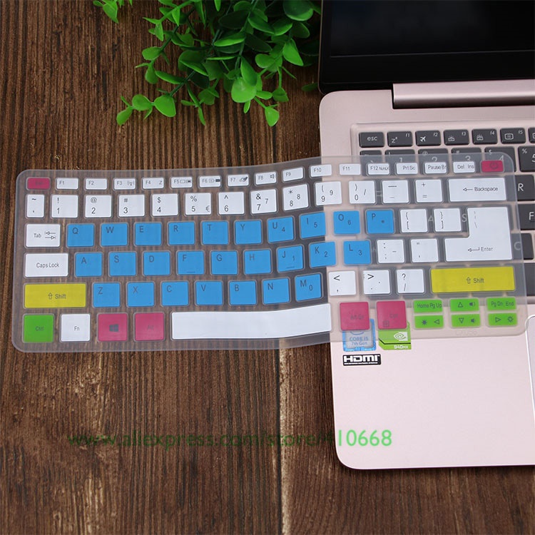 Silicone Keyboard Cover Skin Protector Guard For Acer Aspire 5 Swift 3 SF113 SF314-52 SF314-54 / Swift 1 SF114-32 14 inch i5 8250U notebook