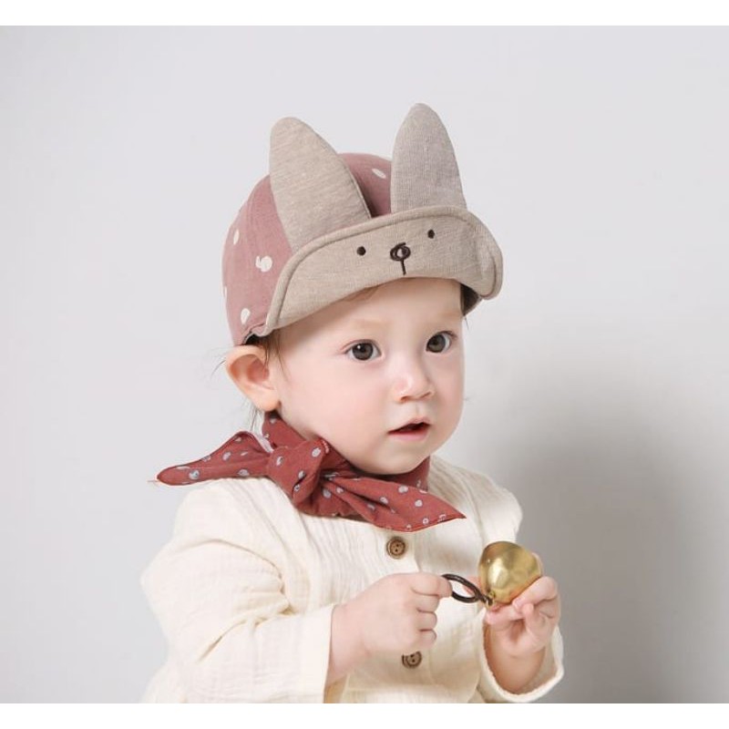 Topi Anak Model Telinga Kelinci Rabbit Ear Hat baseball cap