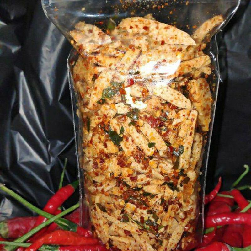 

Basreng baso goreng pedas daun jeruk 100gr