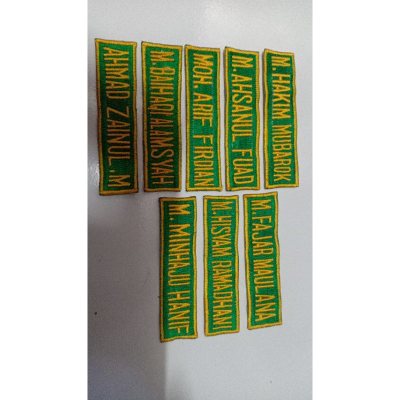 

badge nama