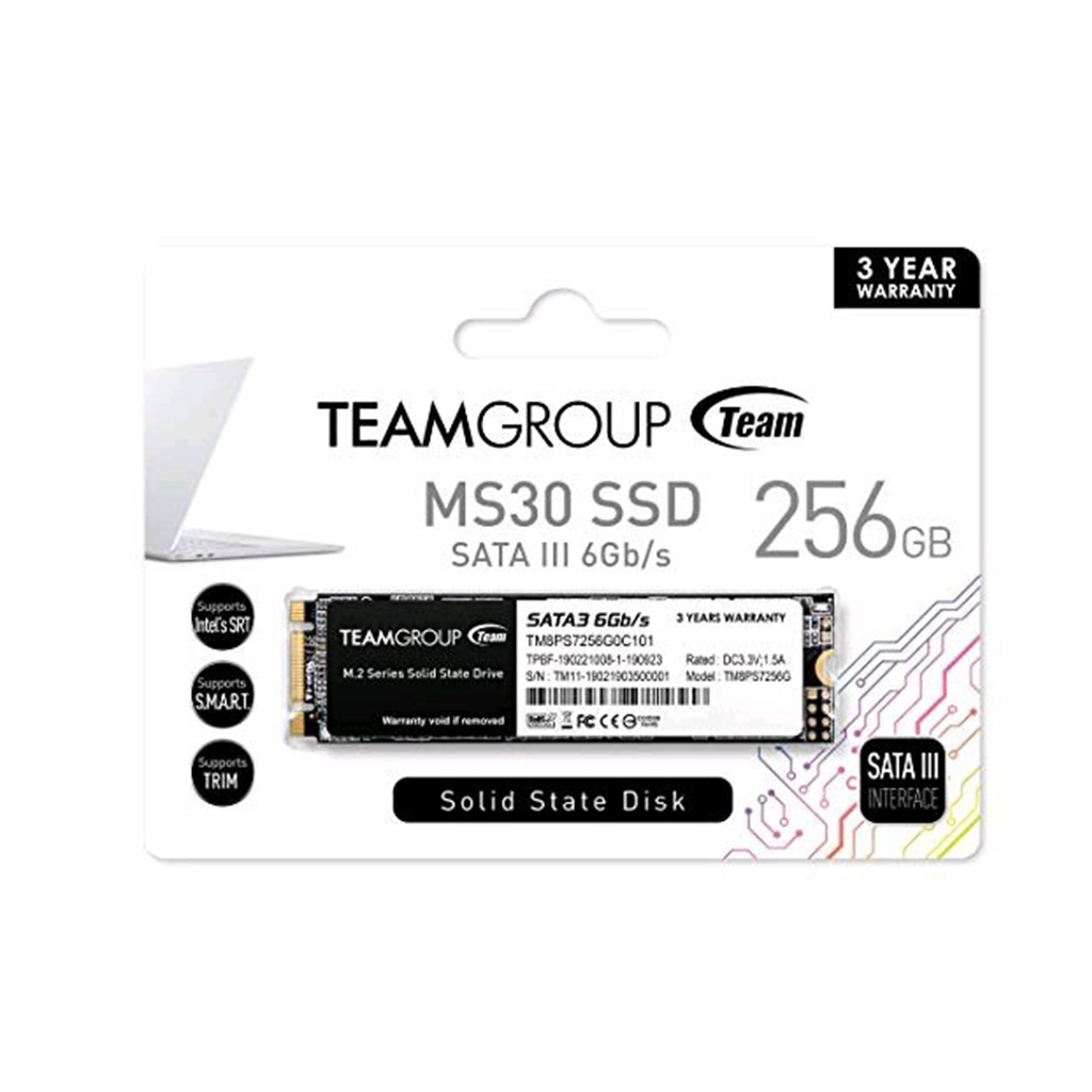 SSD Team MS30 256GB M.2 SATA  M.2 2280 Sata III