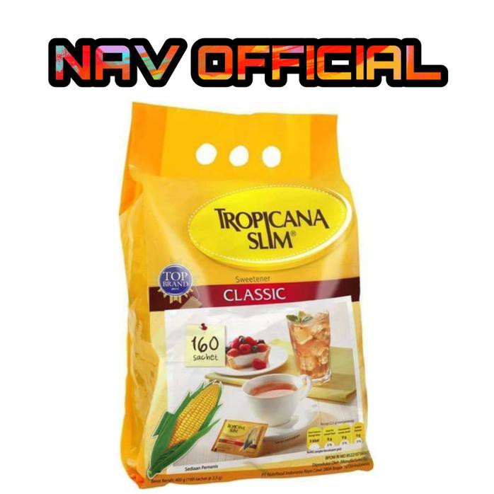 

TROPICANA SLIM SWEETENER CLASSIC 160 SACHET
