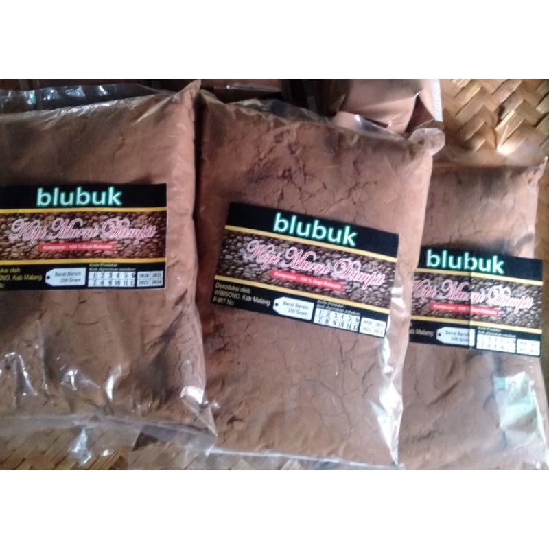 

kopi bubuk robusta dampit