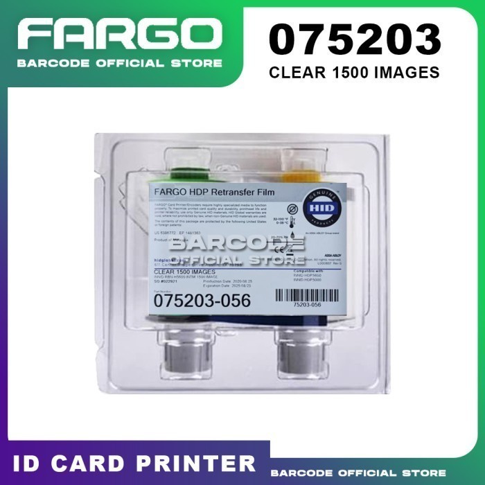 FARGO INNID HDP5600 E-KTP HDP5000 EKTP Film PN : 75203 ( 075203-056 )