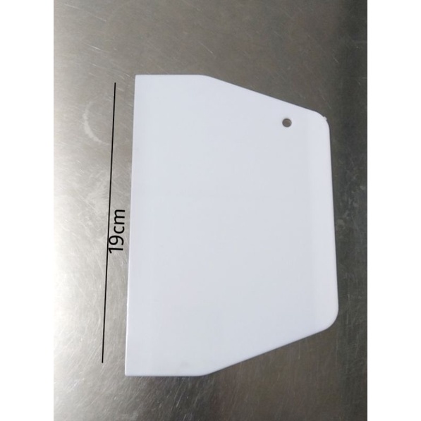 Scrapper Plastik/Scrapper Cake/Dekorasi Kue/Pemotong Adonan/Scrapper Kue 19cm/Scrapper Butter Cream