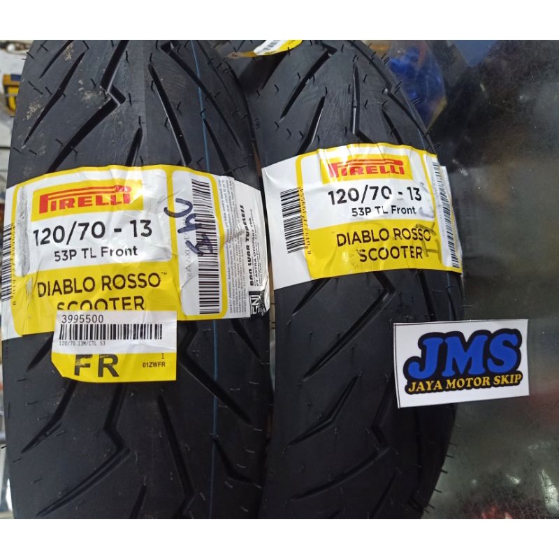 Ban Pirelli Diablo Rosso Scotter UK 120/70-13 Nmax