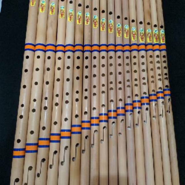 Suling dangdut 1 set isi 17 bisa COD BAYAR DI TEMPAT