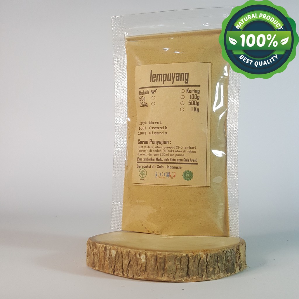

LEMPUYANG / PUYANG BUBUK 1 KG - Zingiber Zerumbet - MURNI - JSR