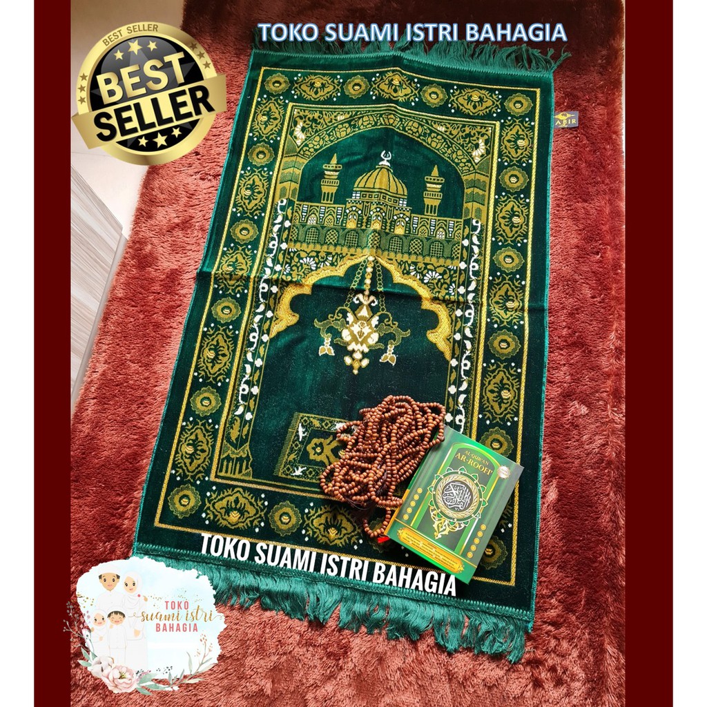 Sajadah Kabir Premium Grade A 70 x 110 Cm Dewasa Tebal Turki Premium