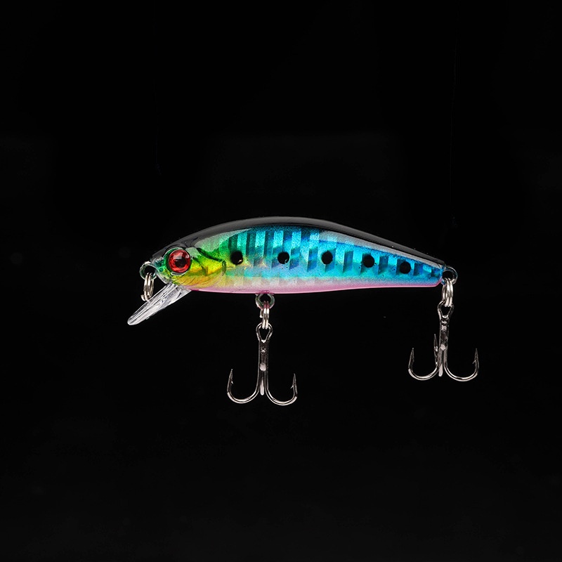 58mm/6g New Sinking Minnow Umpan Pancing Swimbait Fishing Lure Bass Wobbler Ikan Kecil Kail Memancing Kait FEFARM