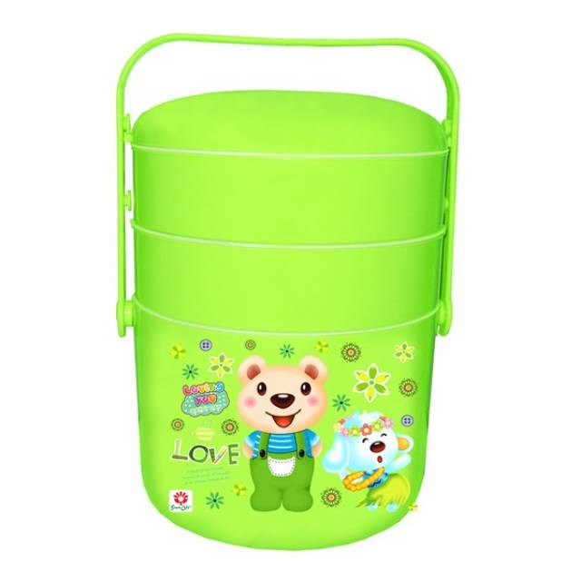 Rantang makanan Rantang piknik jumbo plastik food case sunlife