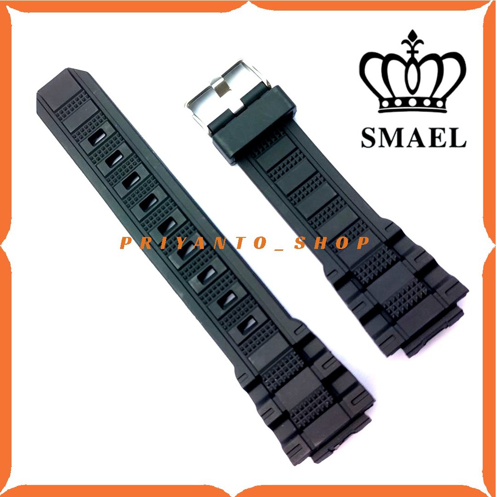 Strap tali jam tangan Smael 1707 SMAEL 1707 Original Oem rubber