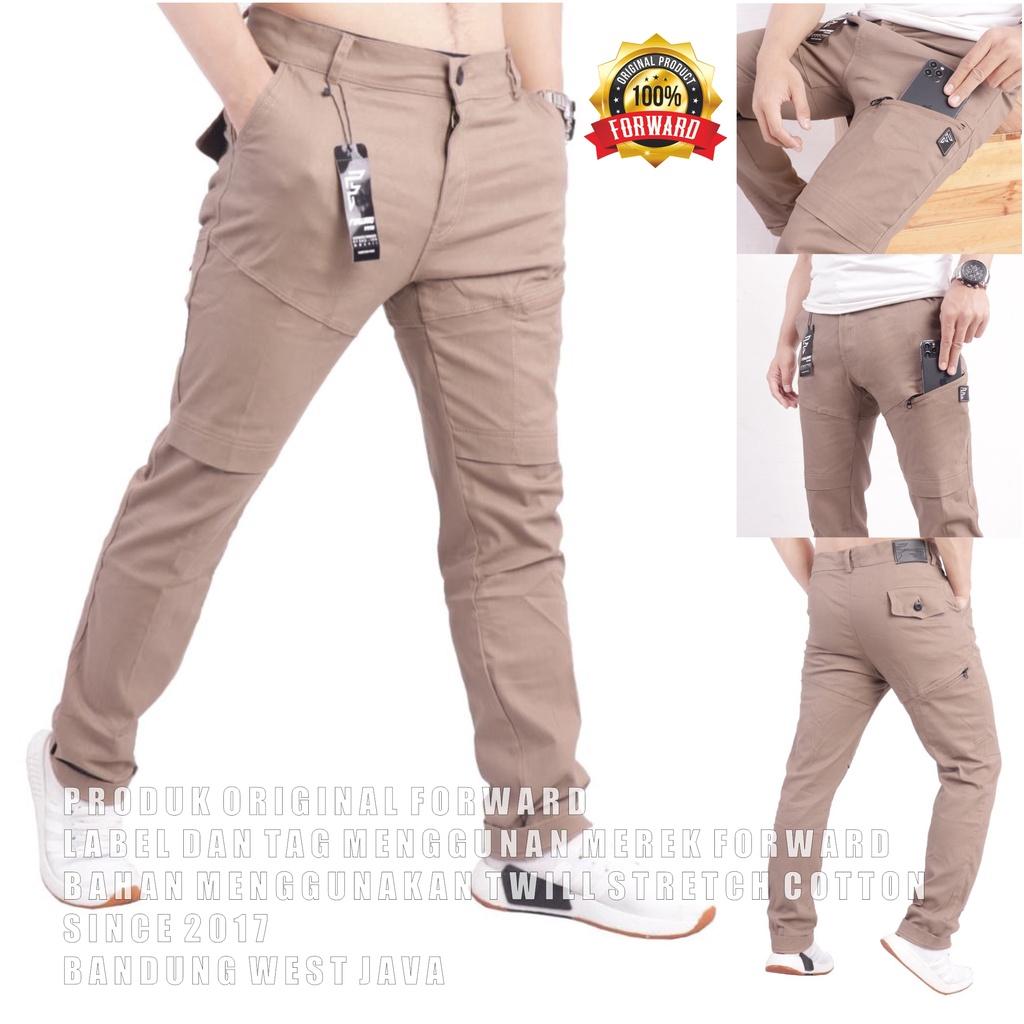 Forward System Chino Pants Abby Mocca ,Green , Grey, Black Regular Fit - Nevada Series Forwadshop