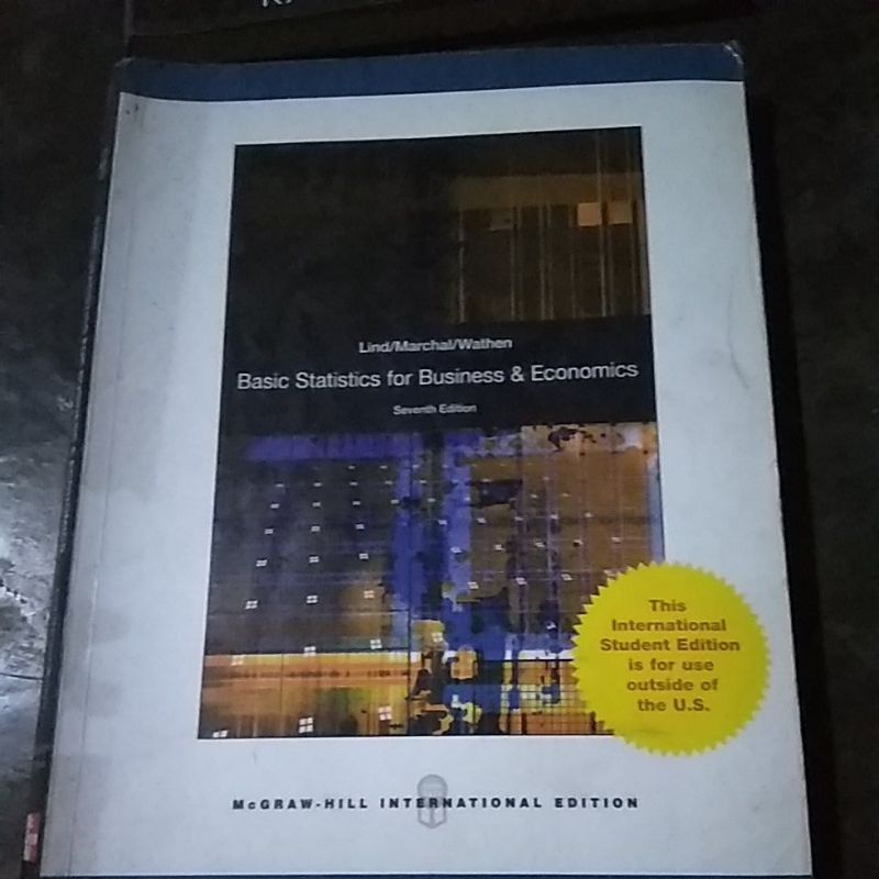 

basics statistics for business & reconomics