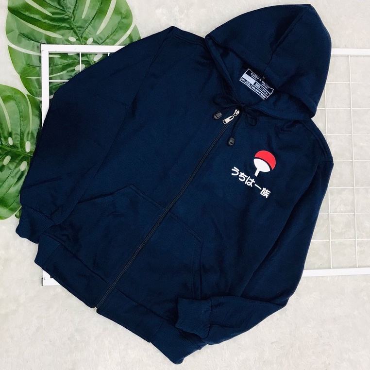 Jaket Uchiha Navy Anime Naruto