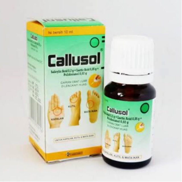 CALLUSOL Obat  Kutil Mata  Ikan Kapalan Shopee Indonesia