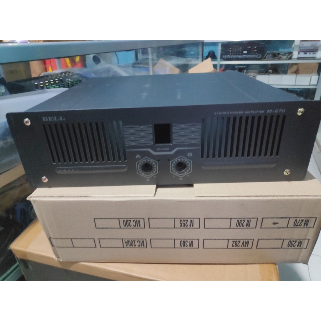 Box Power Bell M270 Box Bell M 270 Box Amplifier Bell M 270 Kosongan