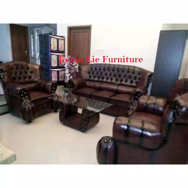 Sofa Belimbing Jaguar 321 Wosh + Meja