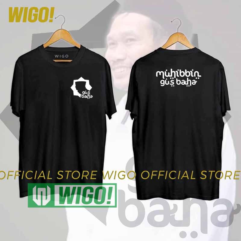 DJVNS TSHIRT KAOS MUHIBBIN GUS BAHA' COTTON COMBED 24S