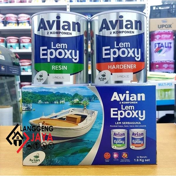 Lem Epoxy Avian 1,6 Kg Langgeng-