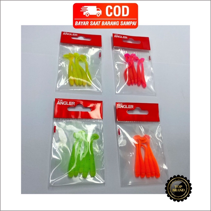 Softlure Padle 5CM Warna Stabilo Glow In The Dark