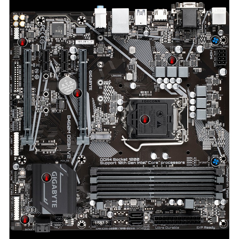 Ds3h v2. Материнская плата Gigabyte LGA 1200 b560 b560m ds3h v2 распиновка штекера включения.
