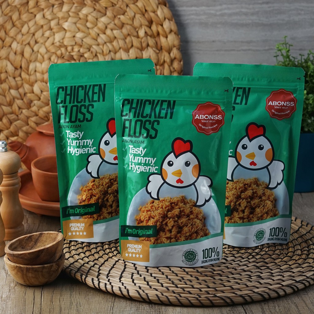 

ABONSS Package O (3 Chicken Floss Original)