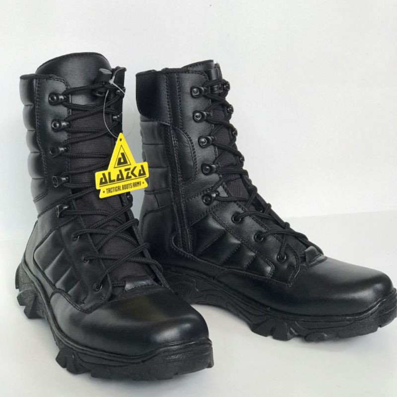 Sepatu pdl Model AU PASKHAS Terbaru kulit sapi asli merek Alazka